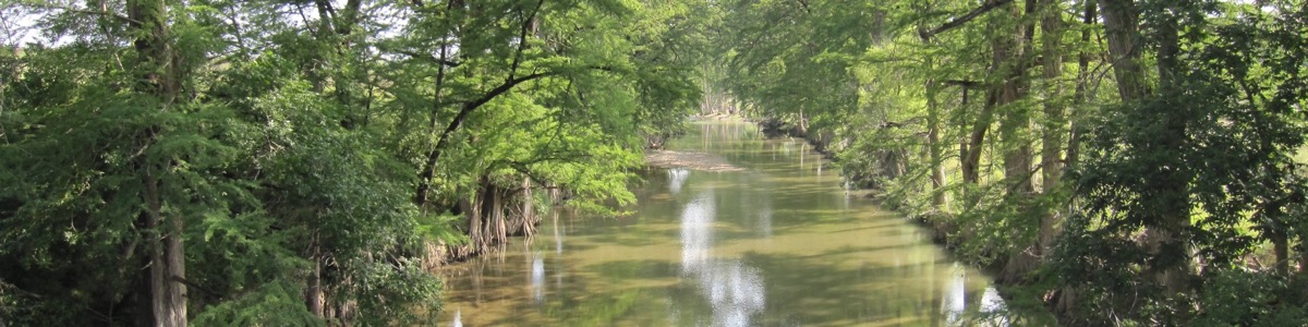 Guadalupe River near Comfort, Texas Guadalupe River